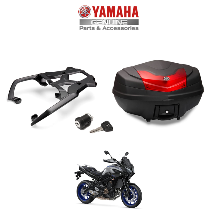 Genuine Yamaha Tracer 900 Gt 18 50l Top Box Luggage Rack Carrier Kit Ebay