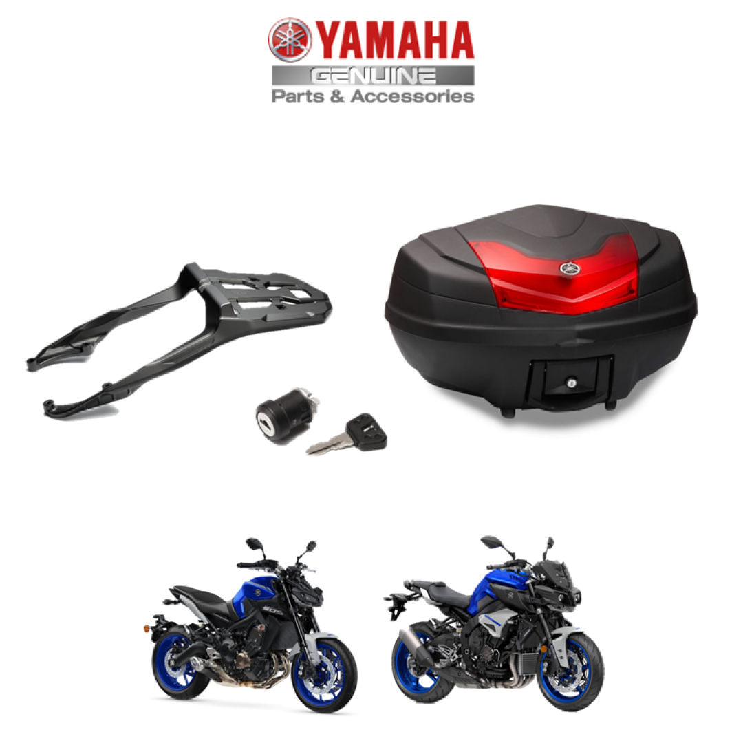 Genuine Yamaha MT09 & MT10 50l Top Box Luggage Rack Carrier Kit eBay